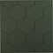 Ekena Millwork 19 5/8in. W x 19 5/8in. H Honeycomb EnduraWall Decorative 3D Wall Panel Covers 2.67 Sq. Ft. WP20X20HBGHC - alternate 1